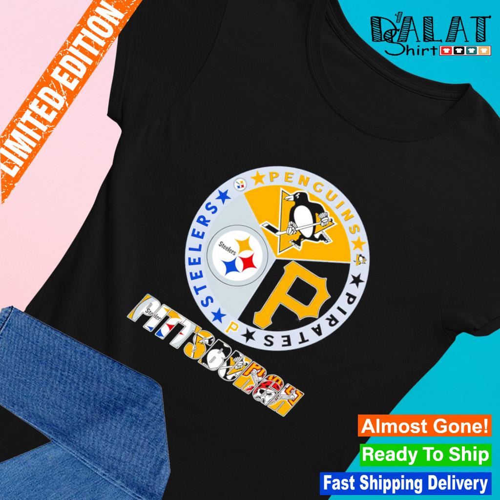 Pittsburgh Steelers Pittsburgh Penguins and Pittsburgh Pirates shirt -  Dalatshirt