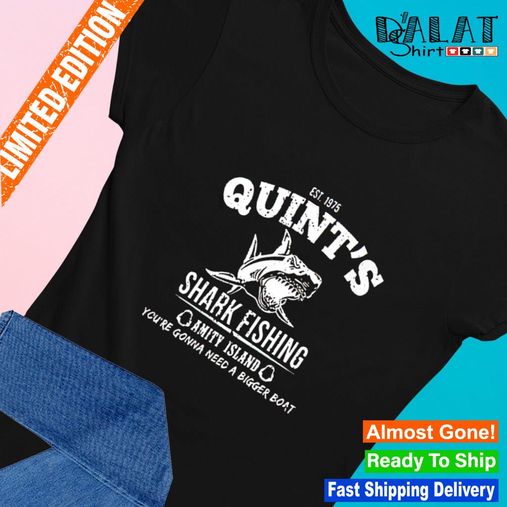 Quint's shark fishing amity island shirt - Dalatshirt