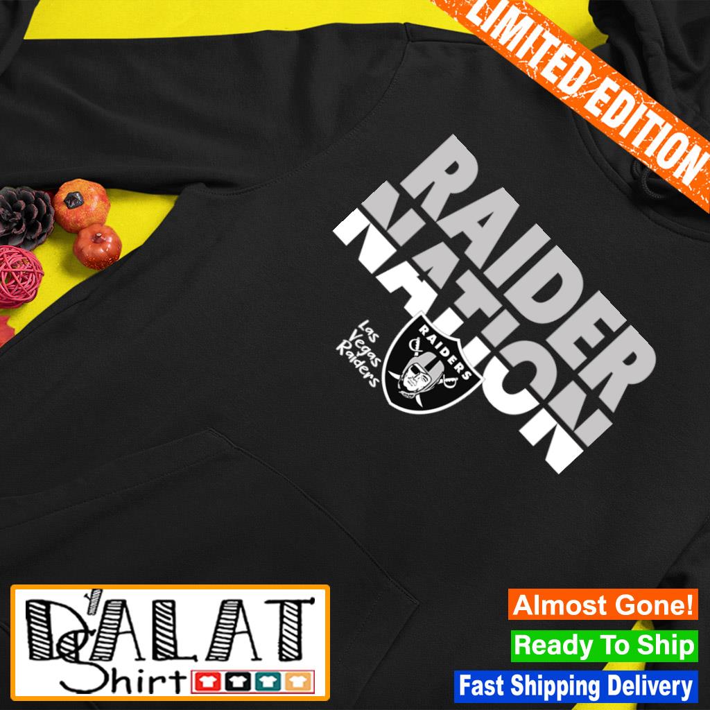 Raider Nation Logo Las Vegas Raiders T-shirt, hoodie, sweater, long sleeve  and tank top