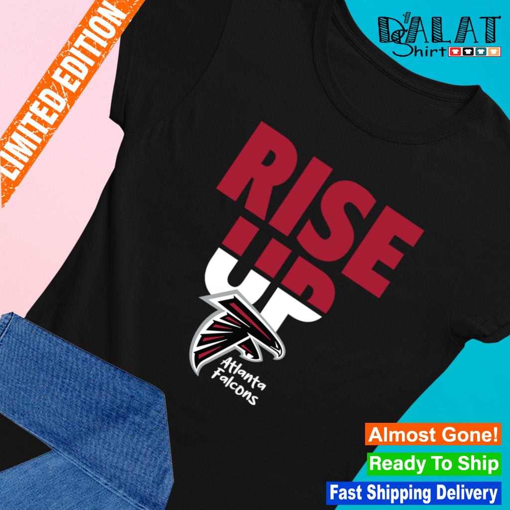 Atlanta Falcons Rise Up Iconic Hometown Graphic T-Shirt - Mens
