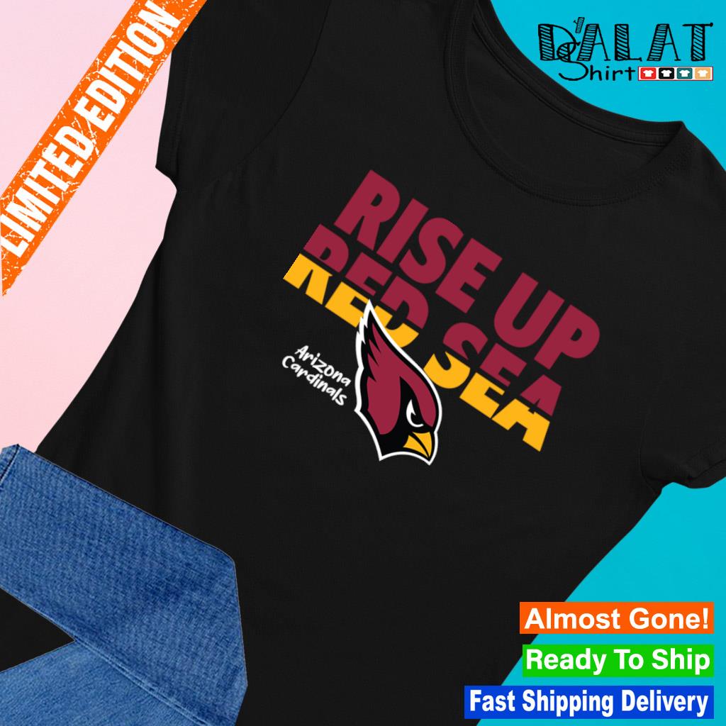 Arizona Cardinals Rise Up Red Sea logo 2022 T-shirt – Emilytees – Shop  trending shirts in the USA – Emilytees Fashion LLC – Store   Collection Home Page Sports & Pop-culture Tee