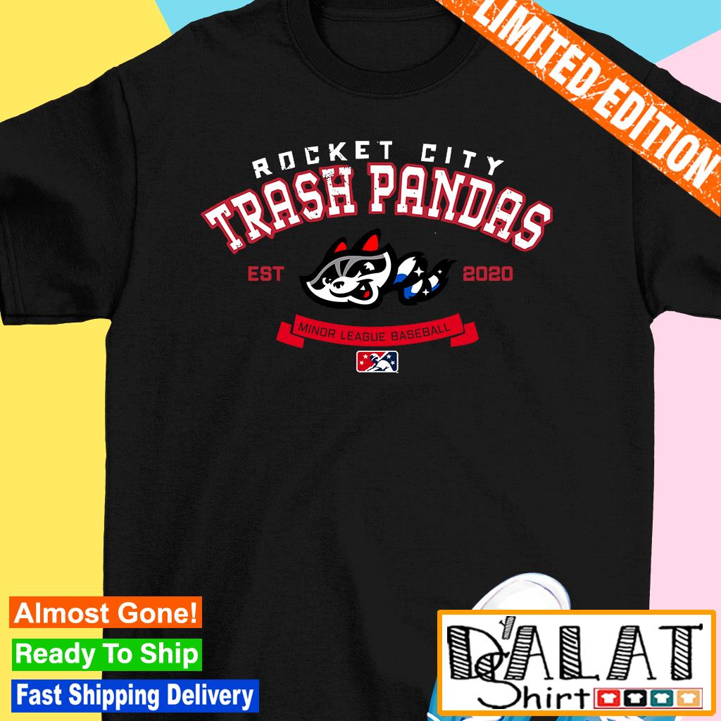 Rocket city trash pandas Minor league baseball T-shirt - Dalatshirt