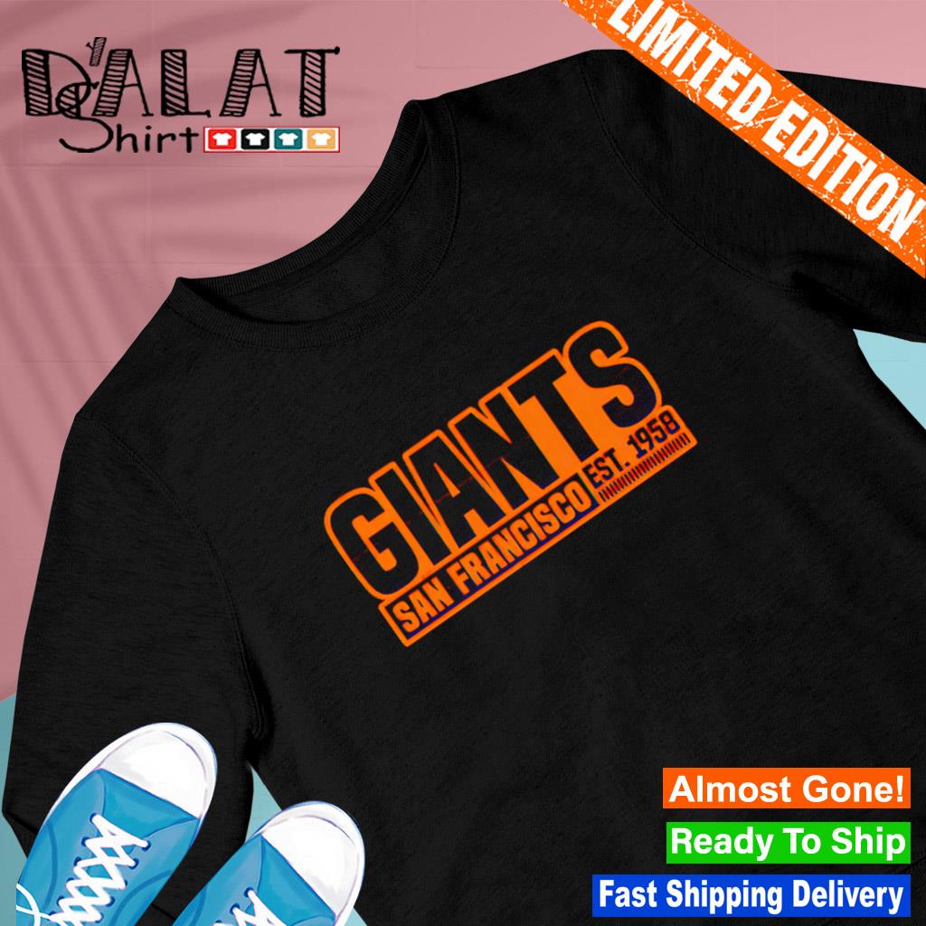 San Francisco Giants Vintage Logo Soft T Shirt in 2023