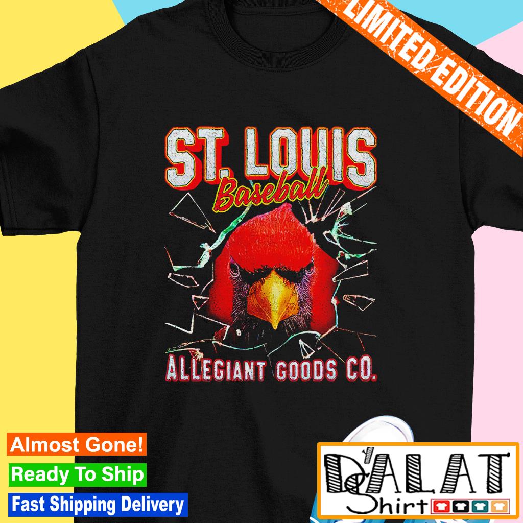 St. Louis Terriers Baseball T-Shirt | Allegiant Goods Co. Red / 2XL