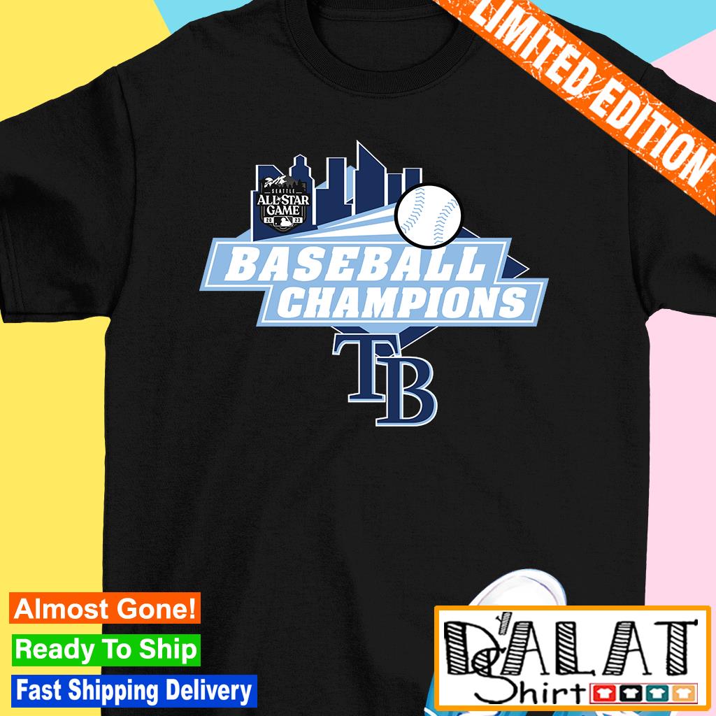 Tampa Bay Rays Seattle All-star game 2023 baseball Championship logo  T-shirt, hoodie, sweater, long sleeve and tank top