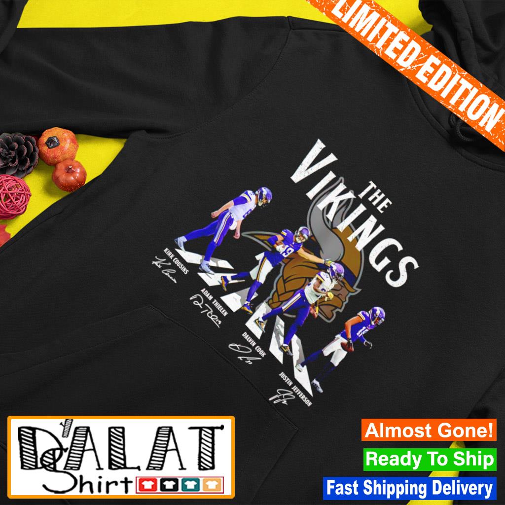 Minnesota Vikings Abbey Road Signatures Shirt - Bring Your Ideas, Thoughts  And Imaginations Into Reality Today