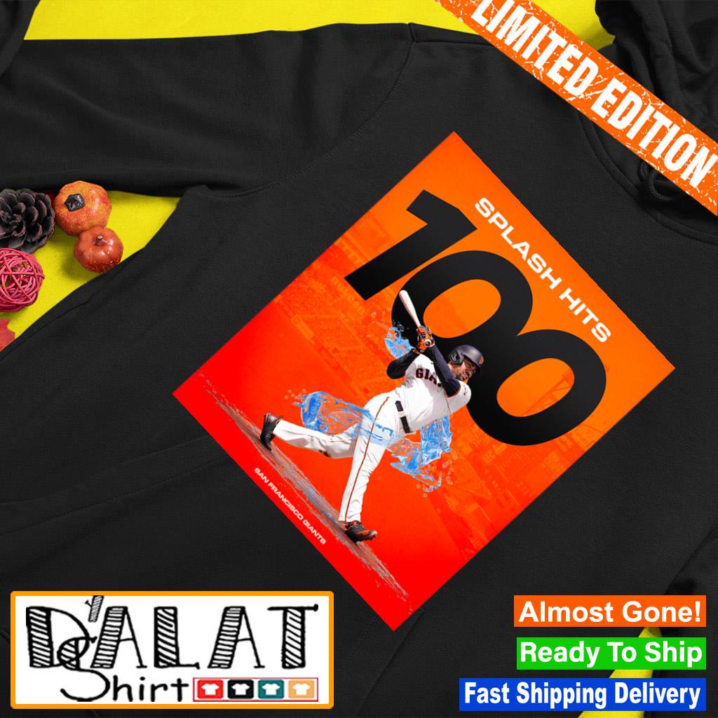 Tonight LaMonte Wade Jr. Splash Hits 100 San Francisco Giants T-shirt -  Dalatshirt