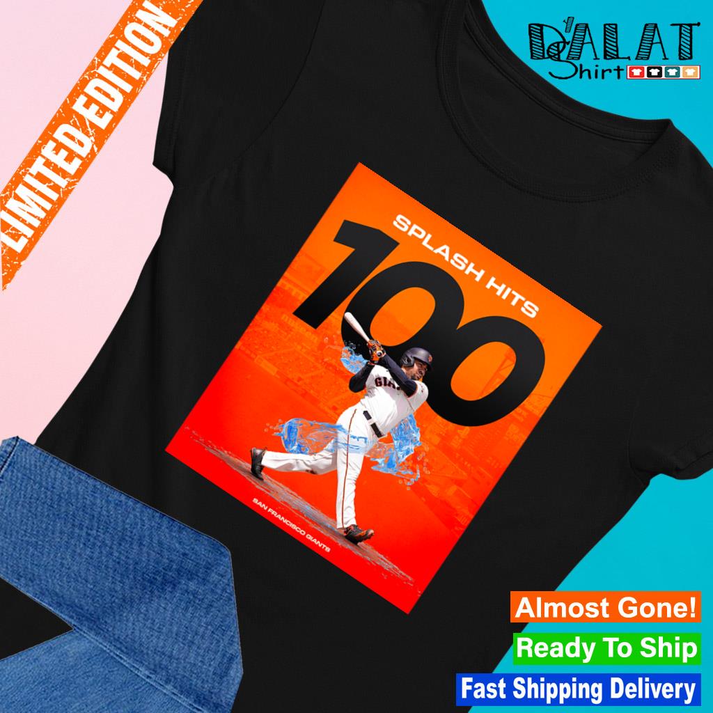 LaMonte Wade Jr. SF Giants 100 splash hits shirt, hoodie, sweater and  v-neck t-shirt