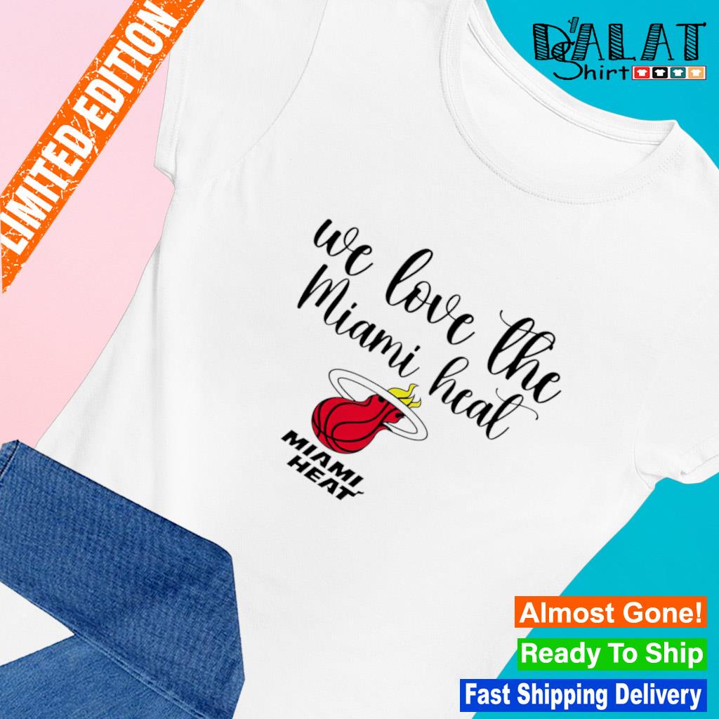 This girl loves her Miami Heat baseball shirt - Dalatshirt