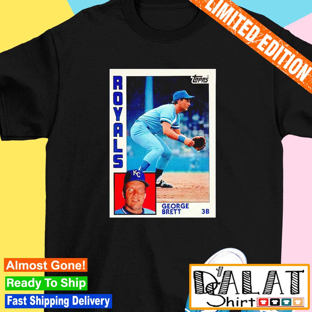 1984 Topps Baseball George Brett Royals shirt, hoodie, sweater, long sleeve  and tank top