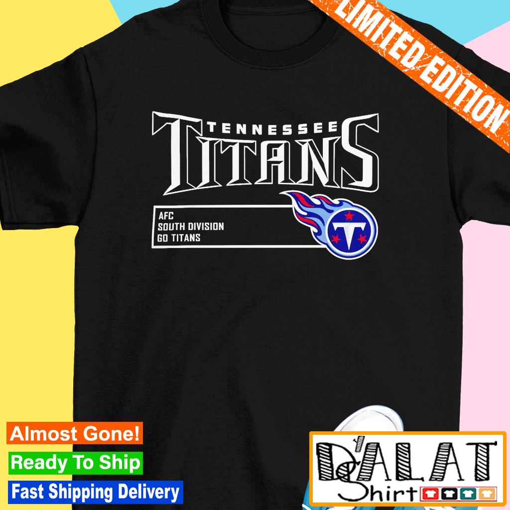 Official Afc South Division Go Tennessee Titans Logo 2023 shirt