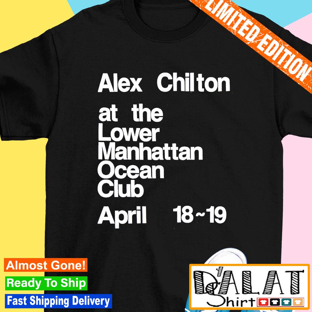 alex chilton t shirt