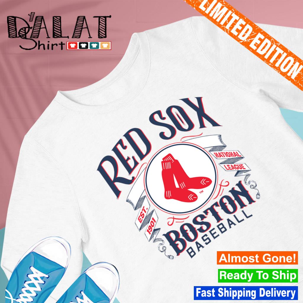 Boston Red Sox baseball est. 1901 national league logo shirt, hoodie,  sweater, long sleeve and tank top