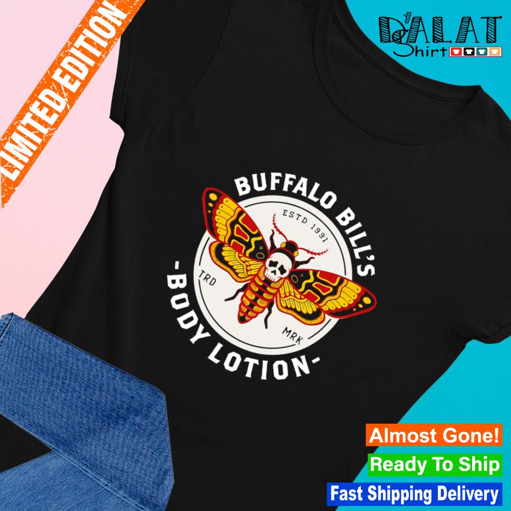 : Funny Buffalo Bill's Body Lotion Logo T-Shirt : Clothing, Shoes  & Jewelry