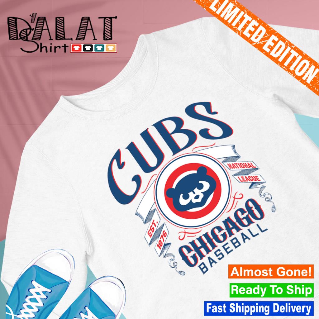 Chicago Cubs baseball est. 1876 national league logo shirt, hoodie