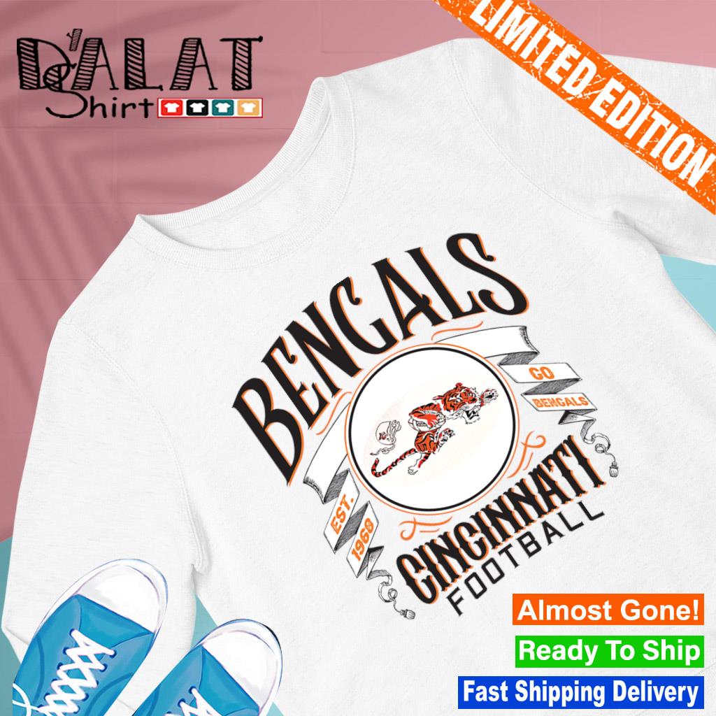 Cincinnati Bengals football est. 1968 go Bengals logo shirt