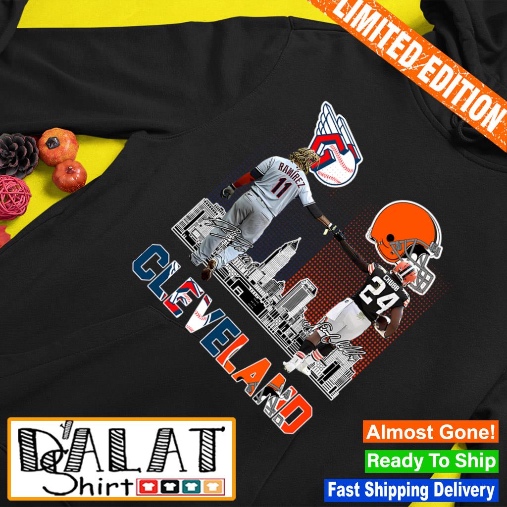 Cleveland Browns Chubb And Guardians Ramirez City Champion Signatures Shirt  - Dalatshirt