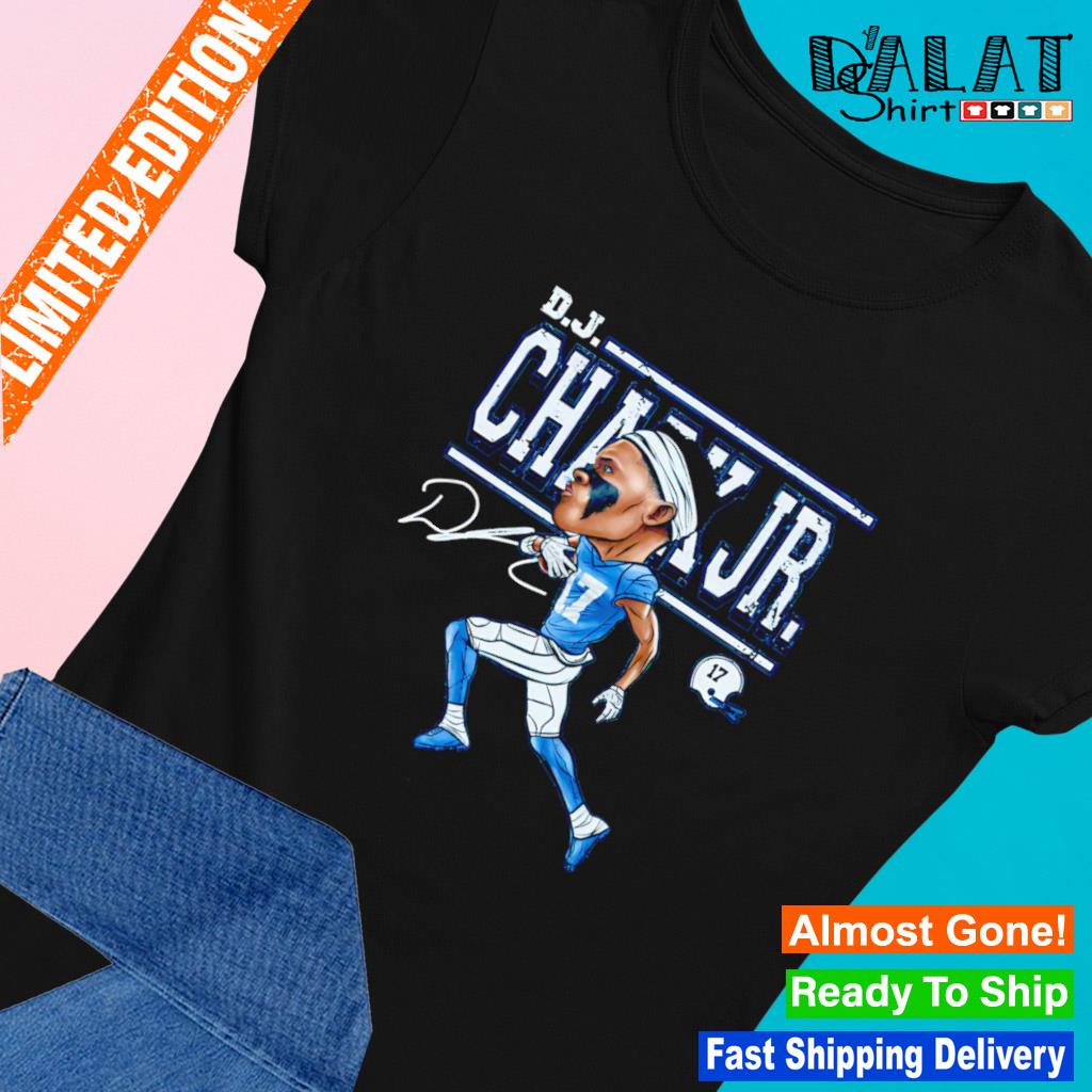 D.J. Chark Jr. Carolina Panthers Cartoon signature shirt - Guineashirt  Premium ™ LLC