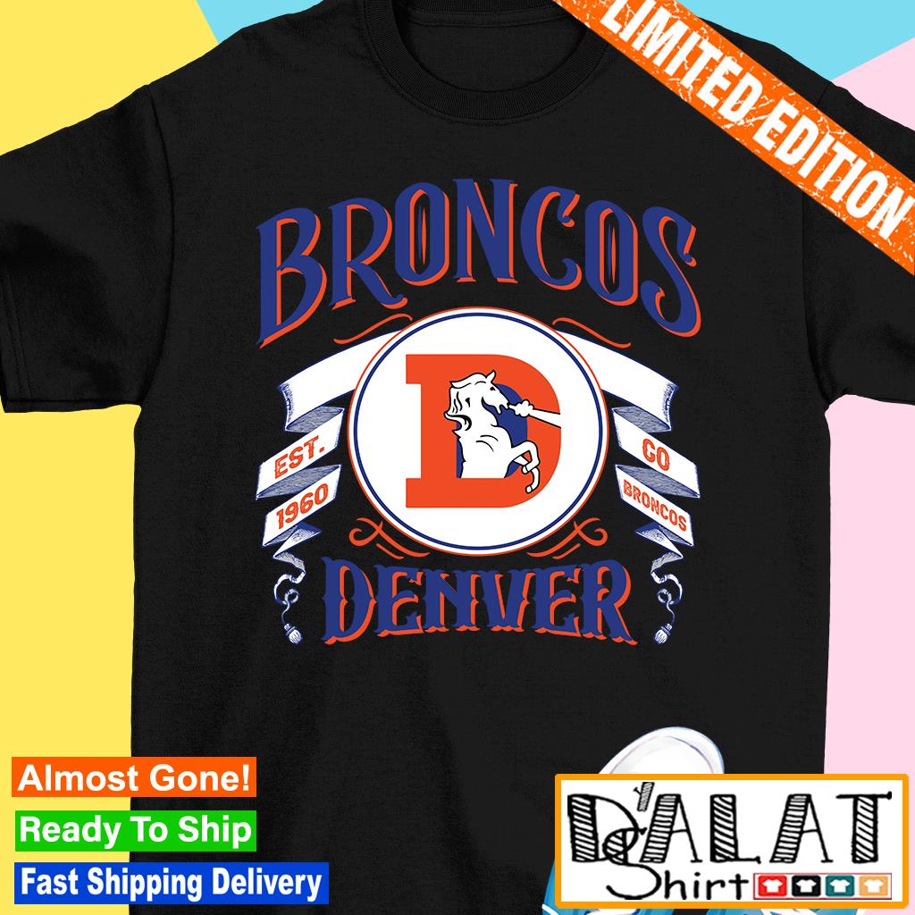 Denver Broncos Nfl Christmas Logo Shirt - High-Quality Printed Brand