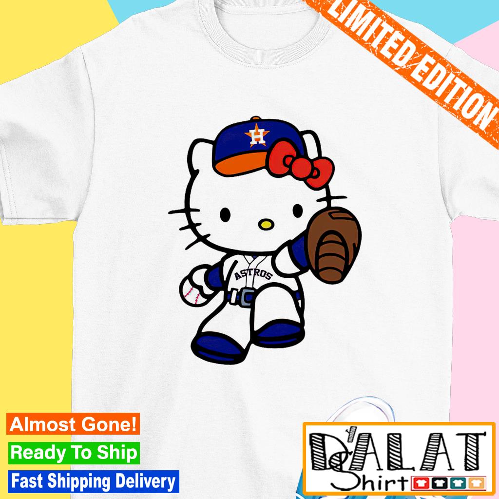 Houston Astros Special Hello Kitty Design Baseball Jersey Premium