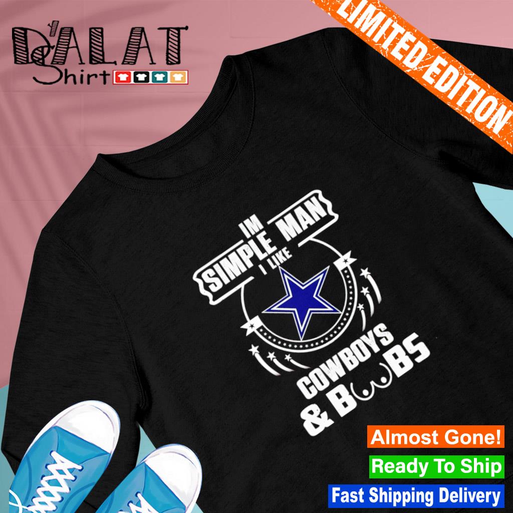 Dallas Cowboys T-shirt Simple Text