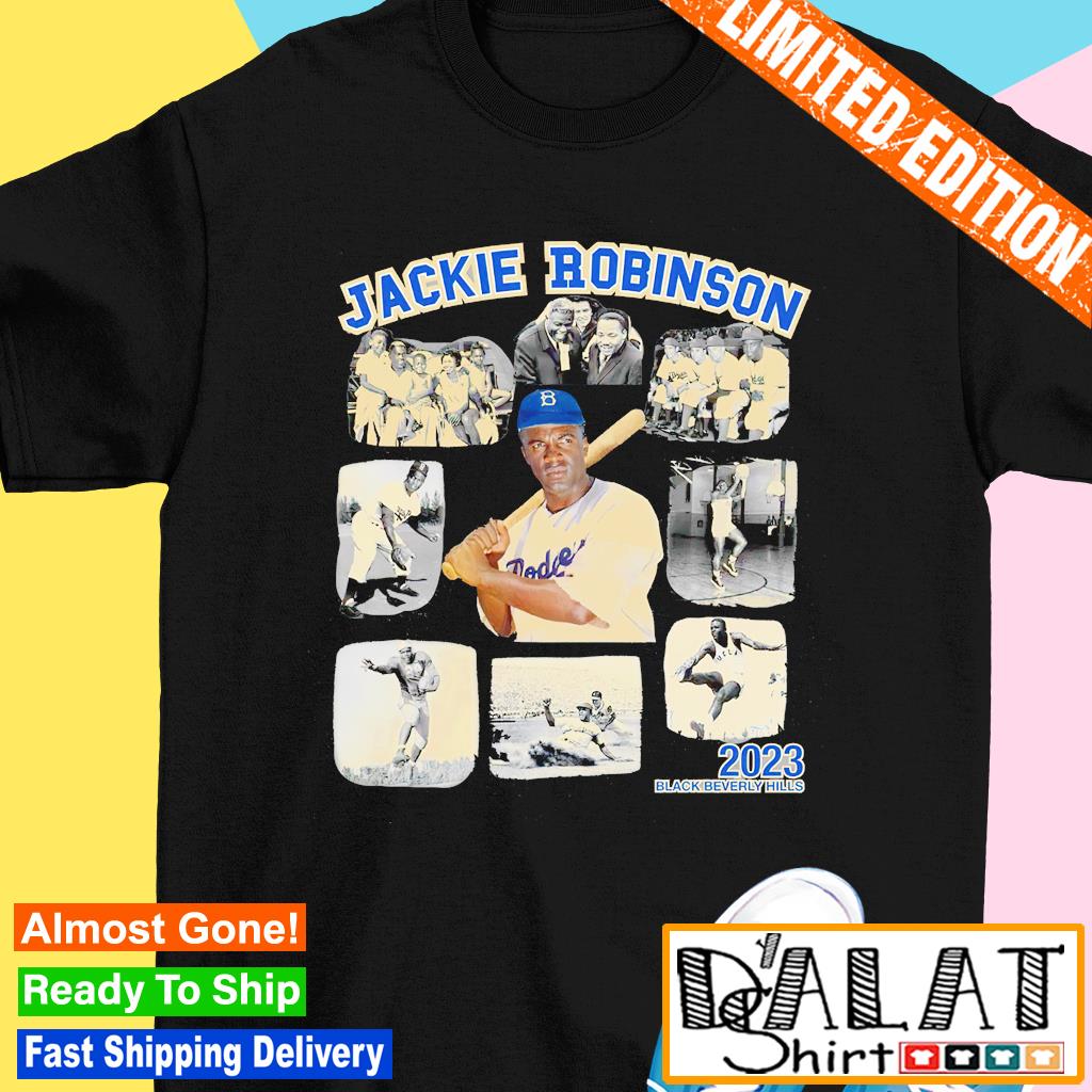 Jackie Robinson 2023 Black Beverly Hills shirt - Dalatshirt