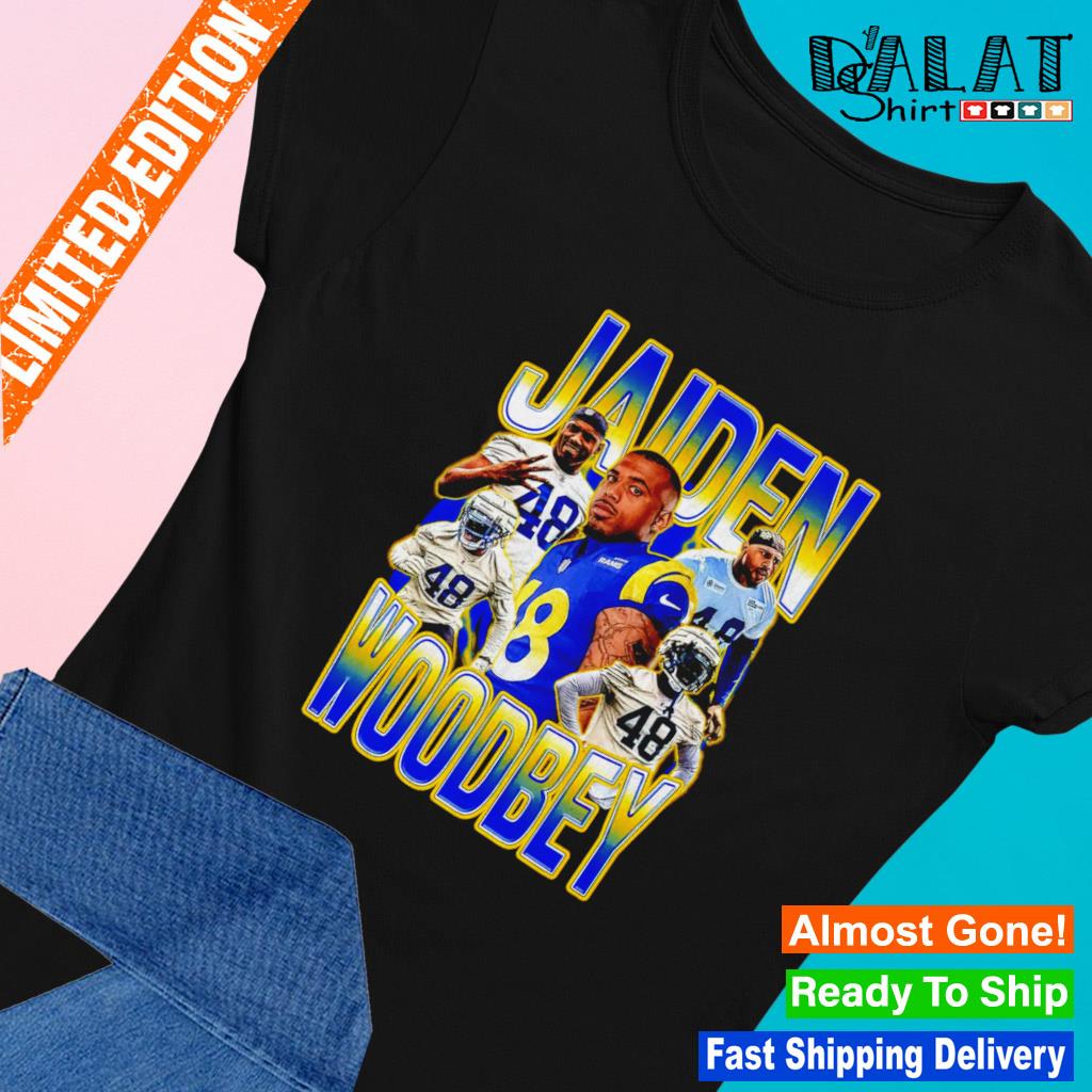 Awesome jaiden Woodbey Los Angeles Rams vintage shirt, hoodie, sweater,  long sleeve and tank top