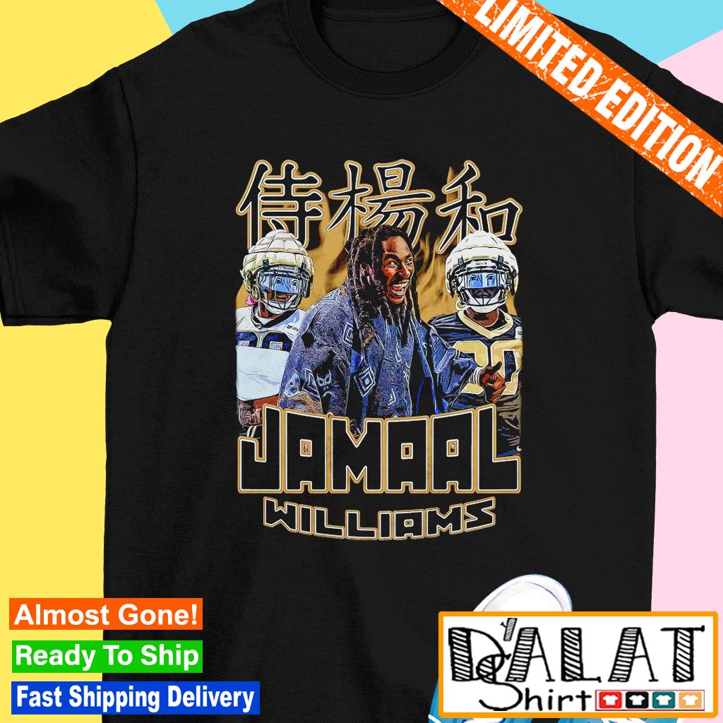 Jamaal Williams Anime New Orleans Saints Football Vintage Shirt, hoodie,  sweater, long sleeve and tank top