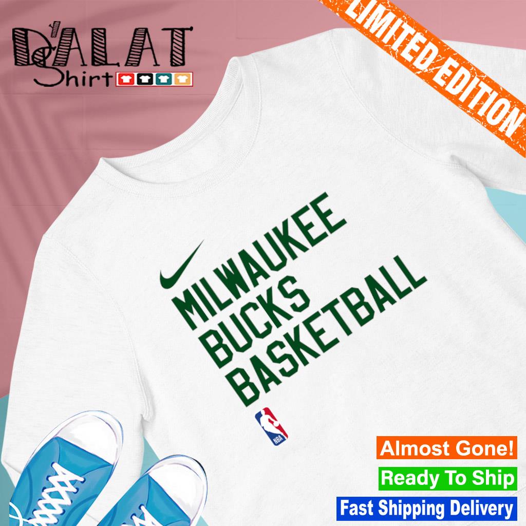 Basketball Milwaukee Bucks Nike 2023 logo T-shirt, hoodie, sweater, long  sleeve and tank top