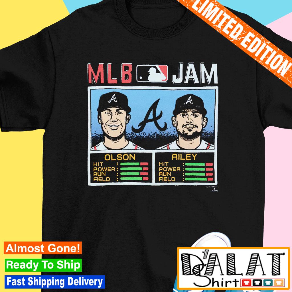 MLB Jam Atlanta Braves Olson And Riley Shirt