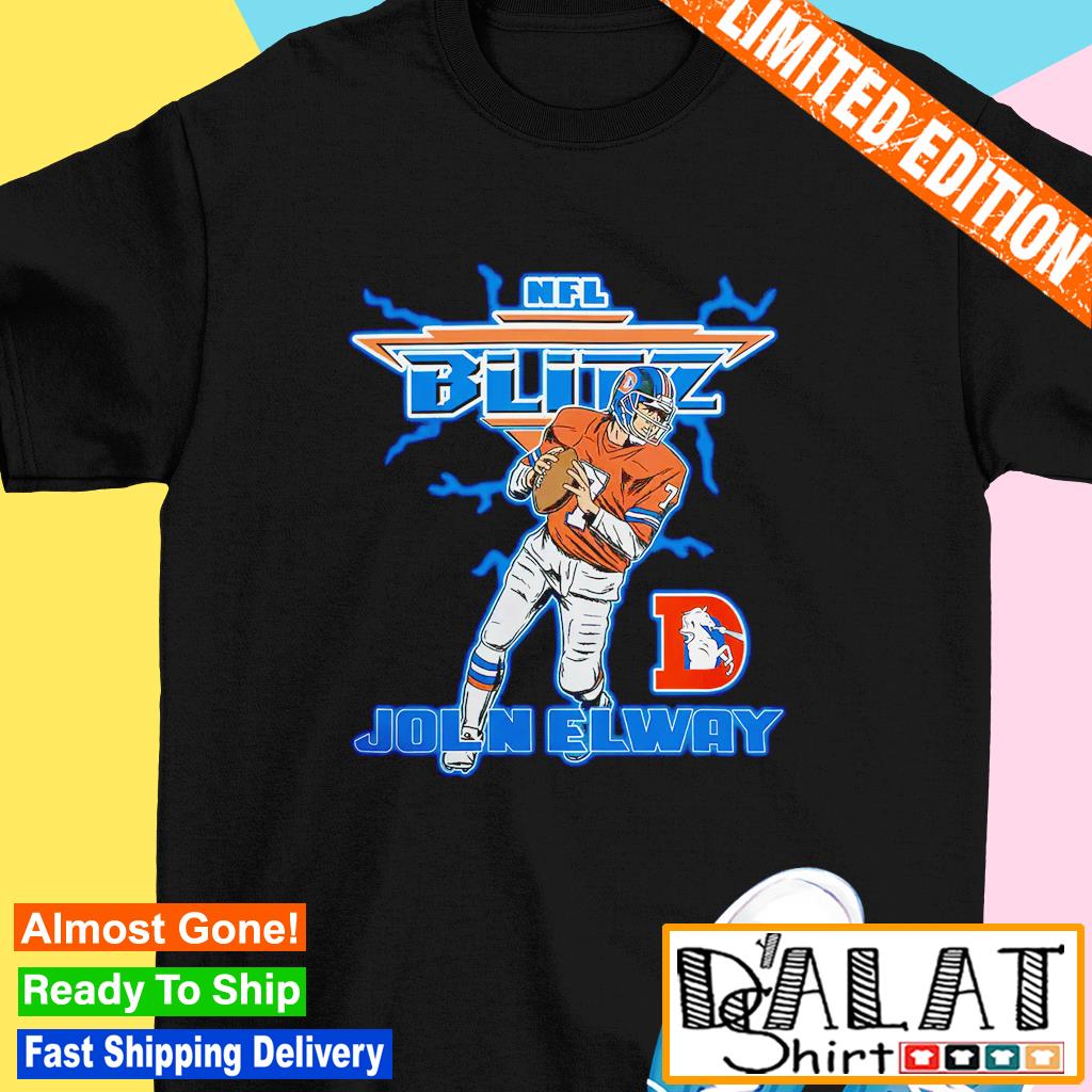 NFL Blitz Denver Broncos John Elway shirt - Dalatshirt