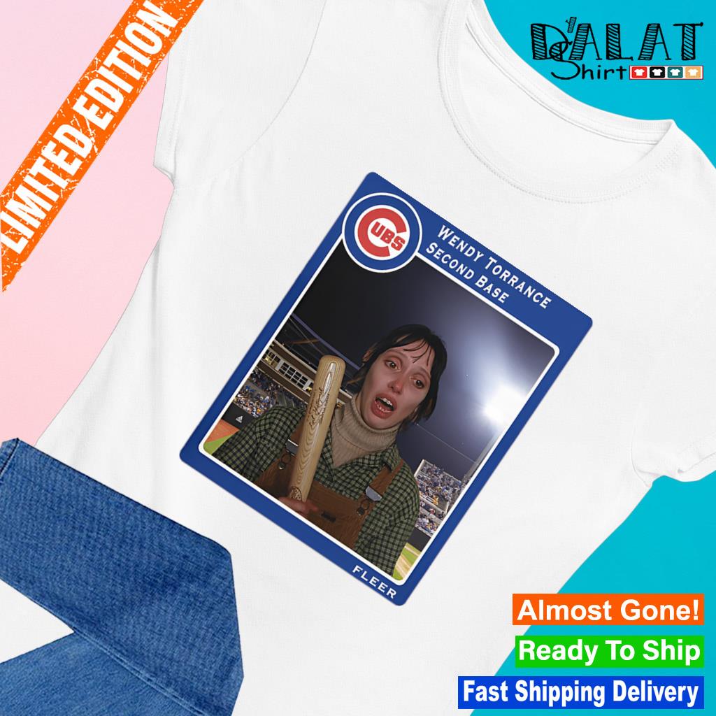 Official Chicago Cubs Wendy Torrance Baseball Card shirt - Dalatshirt