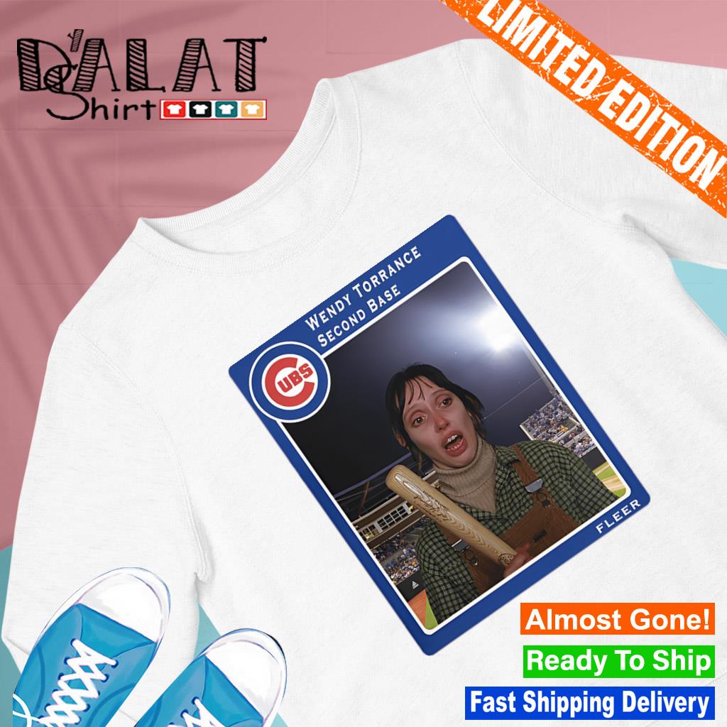 Official Chicago Cubs Wendy Torrance Baseball Card shirt - Dalatshirt