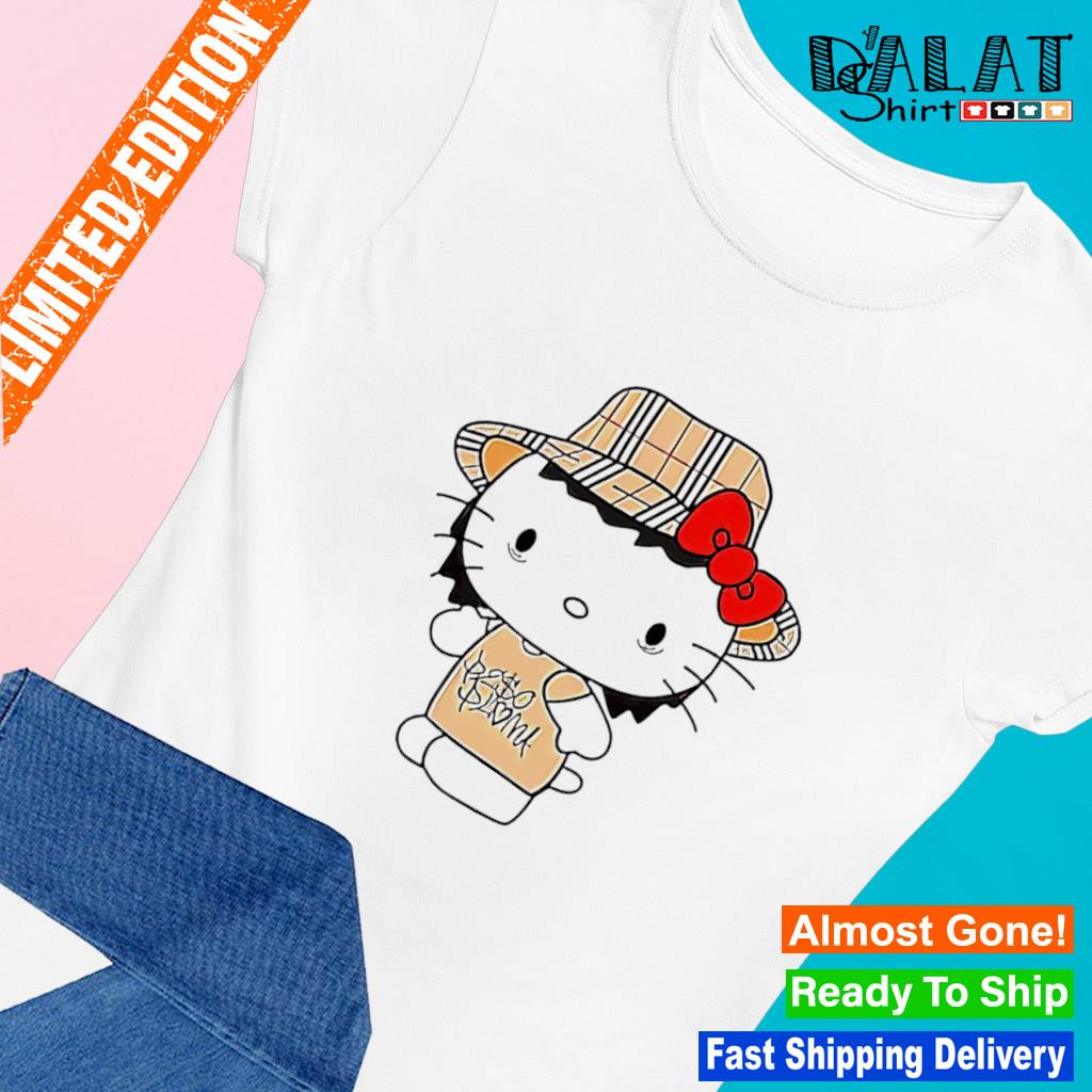 Official Peso Pluma Hello Kitty Shirt - Limotees