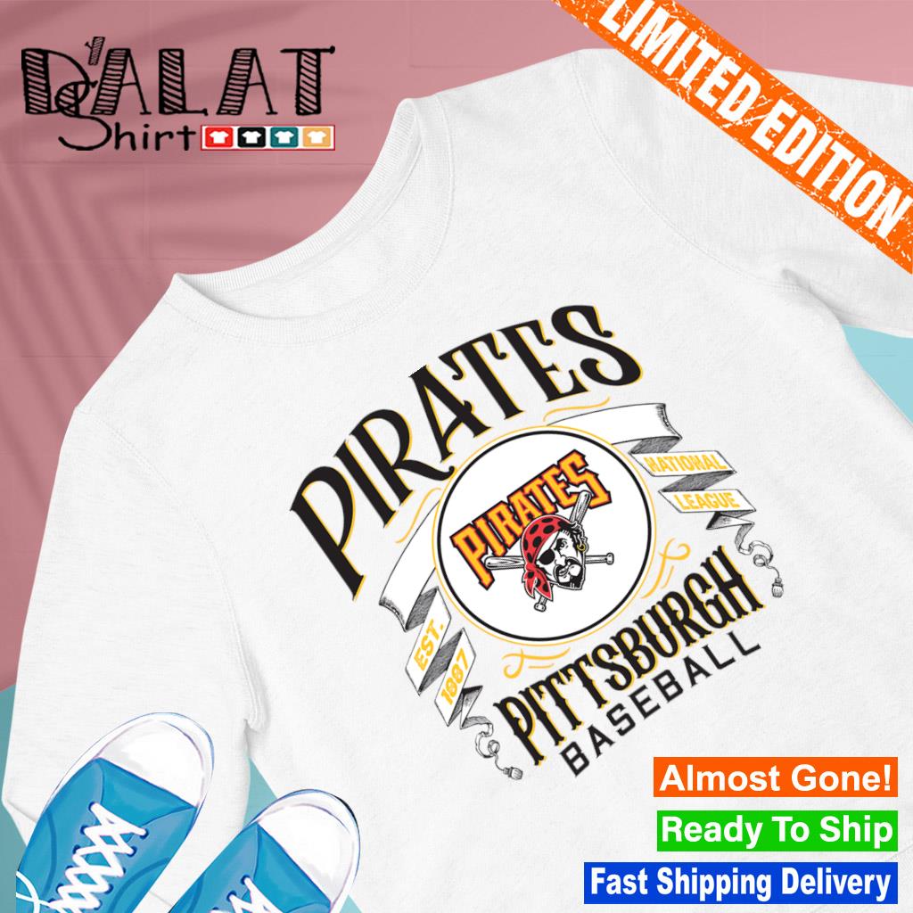 Pittsburgh Pirates Est 1887 Gray Shirt