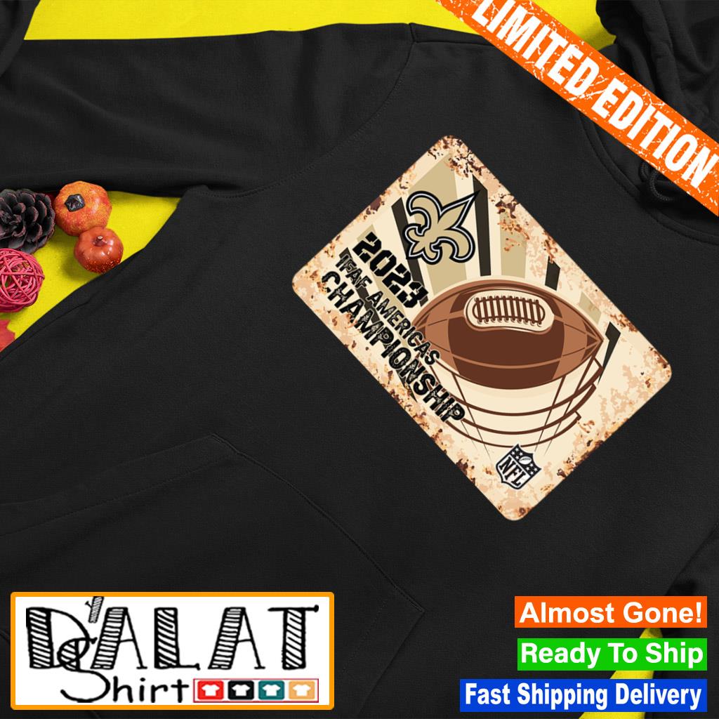 Rusty Metal New Orleans Saints 2023 IFAF Americas Championship NFL