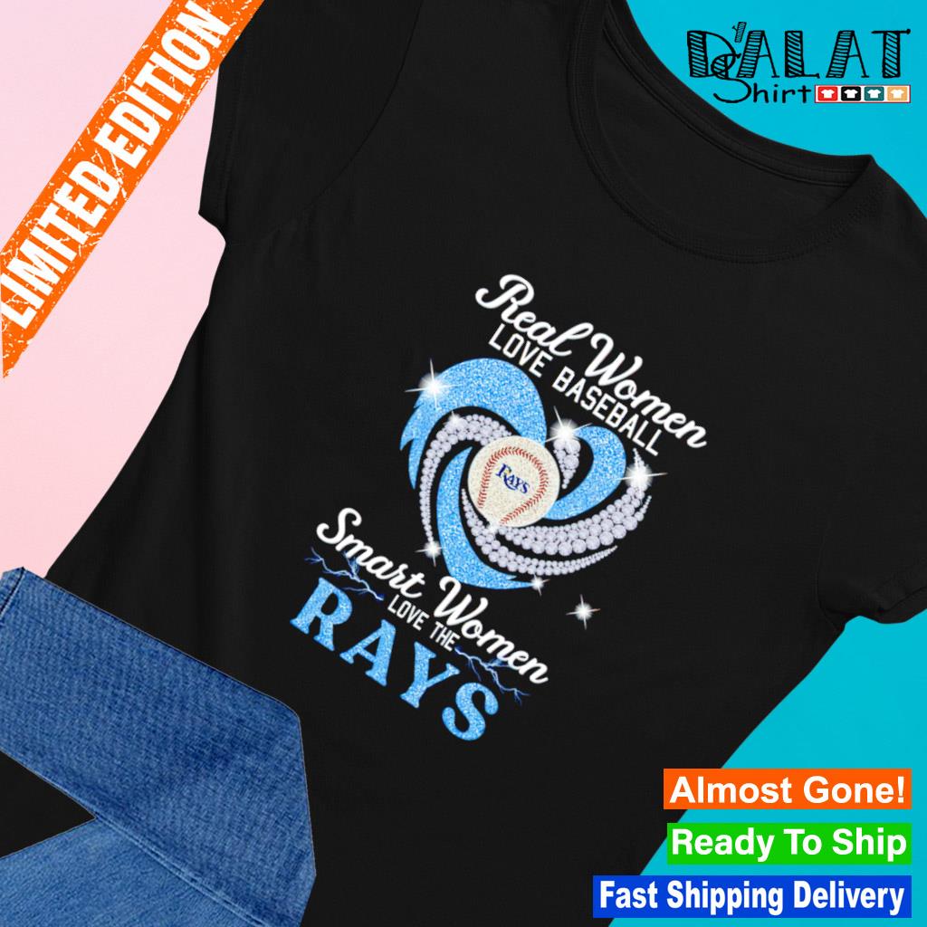 Real women love baseball smart women love the devil rays team player shirt,  hoodie, sweater, long sleeve and tank top