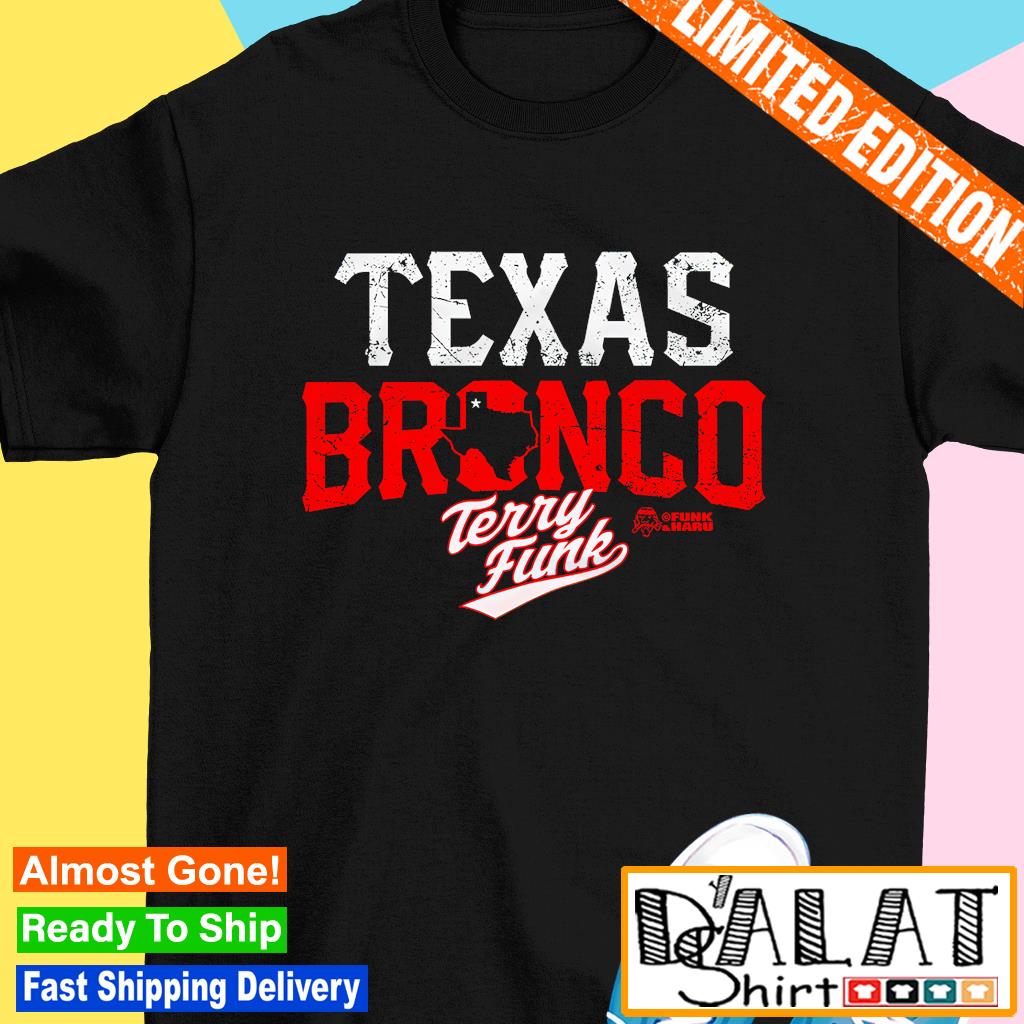 Texas Bronco T-shirt For Sale 