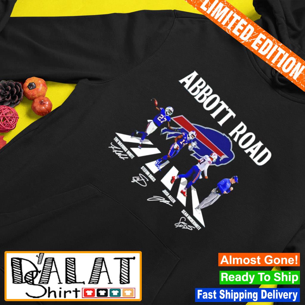 Abbott Road Buffalo Bills Signatures T-shirt,Sweater, Hoodie, And Long  Sleeved, Ladies, Tank Top