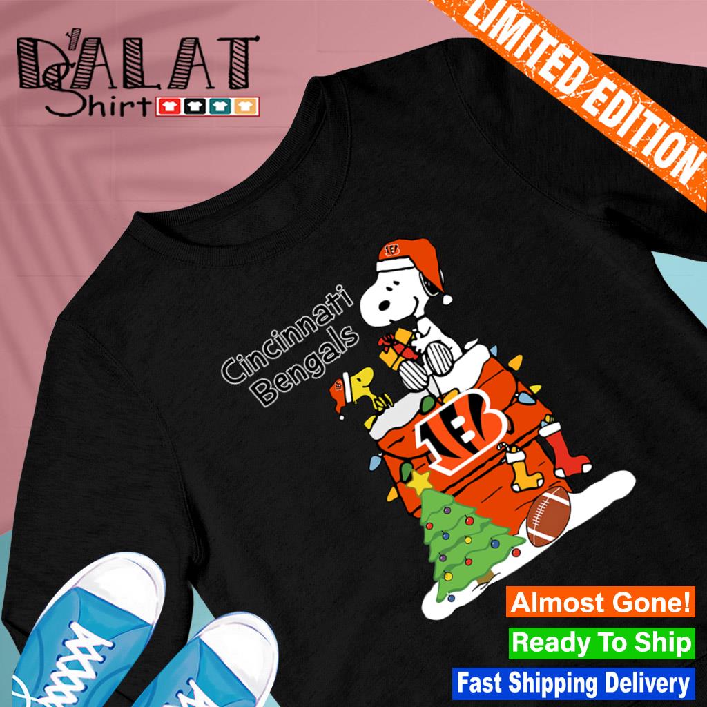 Christmas Snoopy Cincinnati Bengals Shirt