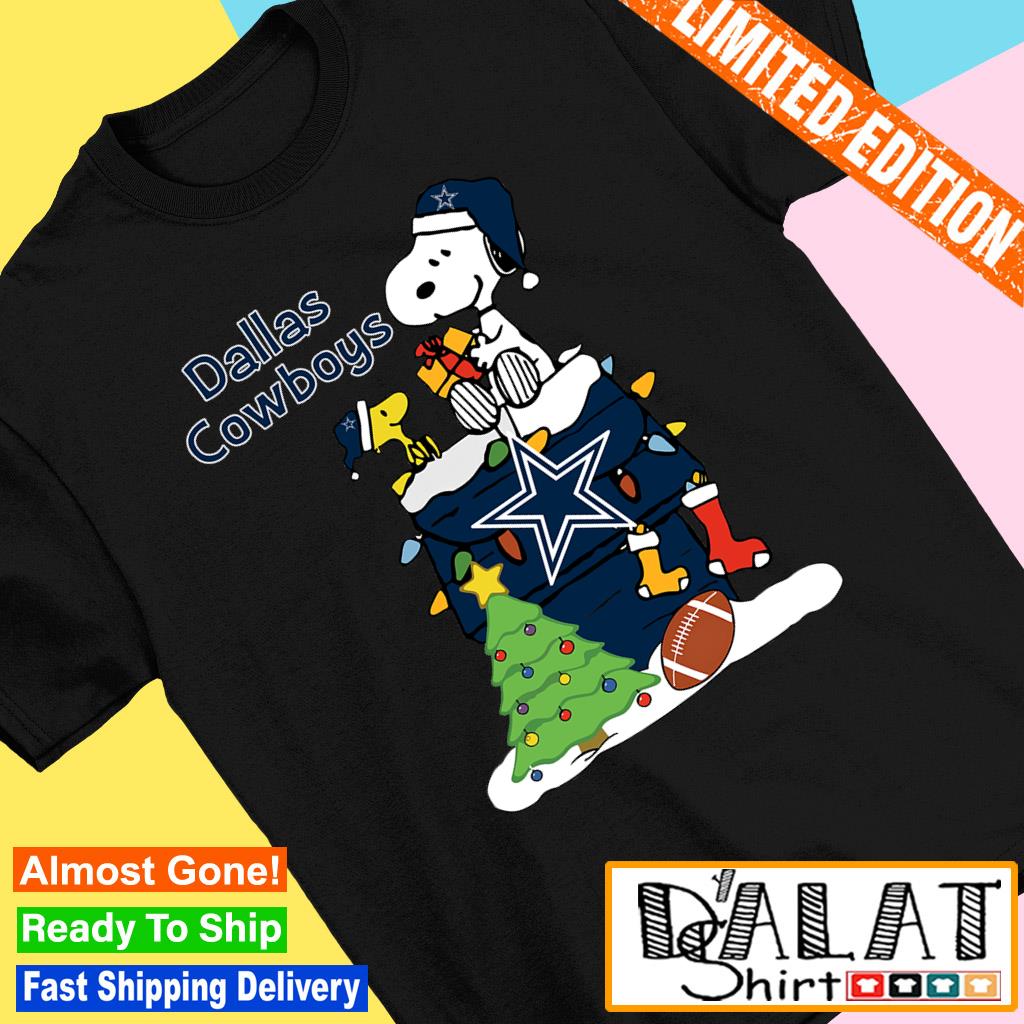 Christmas Snoopy Dallas Cowboys Shirt, hoodie, sweater, long