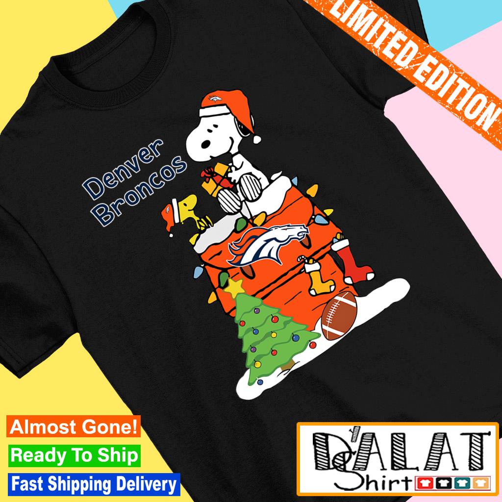 Christmas Snoopy Denver Broncos shirt - Dalatshirt