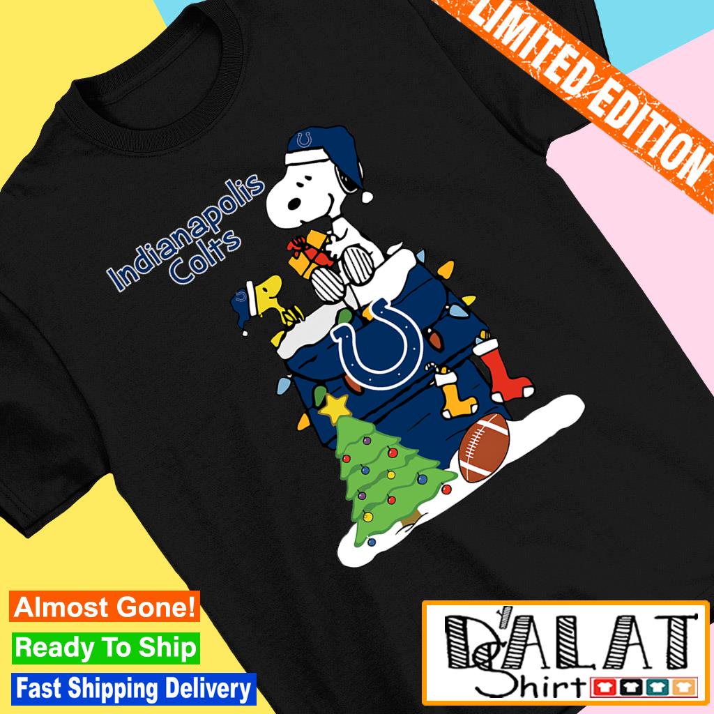 Christmas Snoopy Indianapolis Colts Shirt