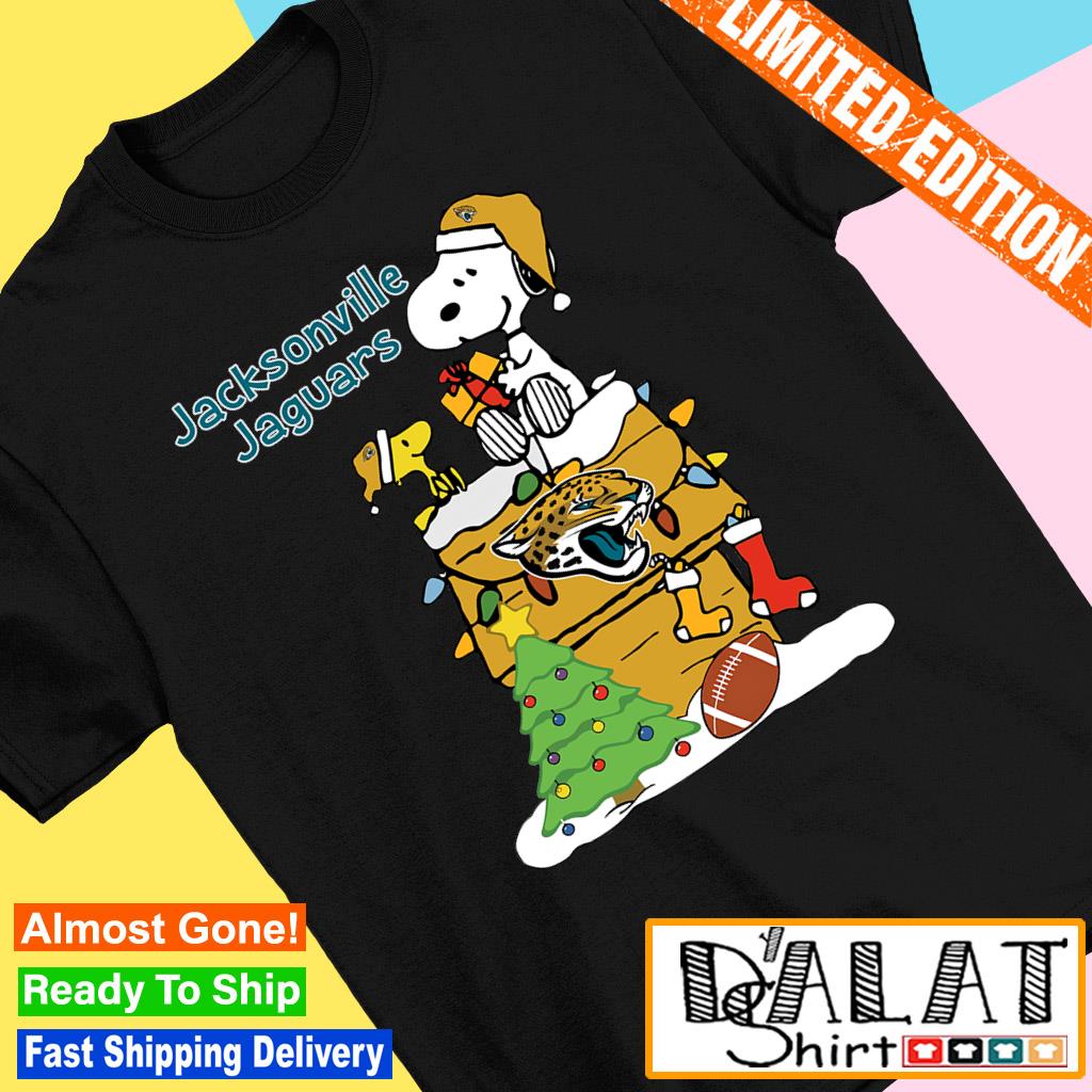 Christmas Snoopy Jacksonville Jaguars Shirt - Shibtee Clothing