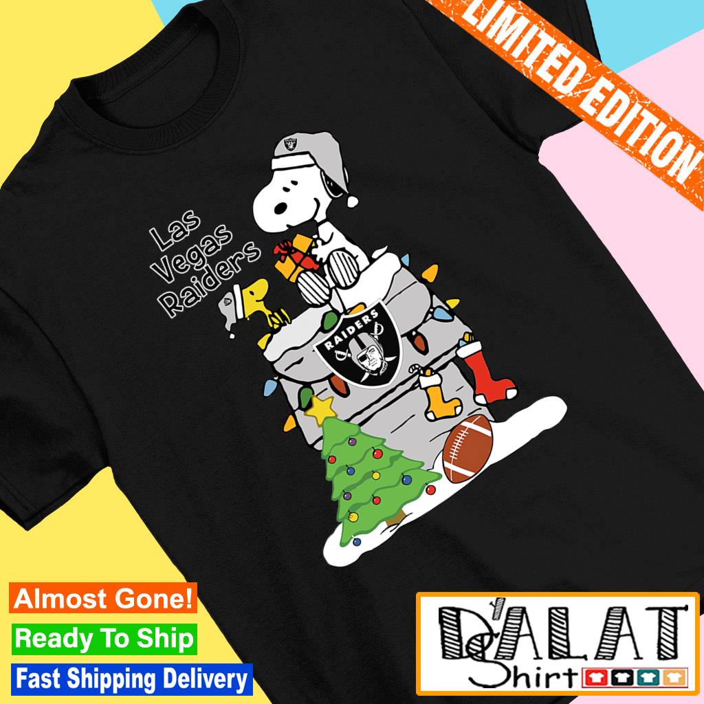 Nouvette Snoopy Las Vegas Raiders Christmas Shirt