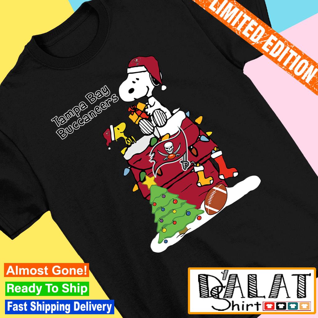 Tampa Bay Buccaneers Snoopy Christmas shirt, hoodie, sweater, long sleeve  and tank top