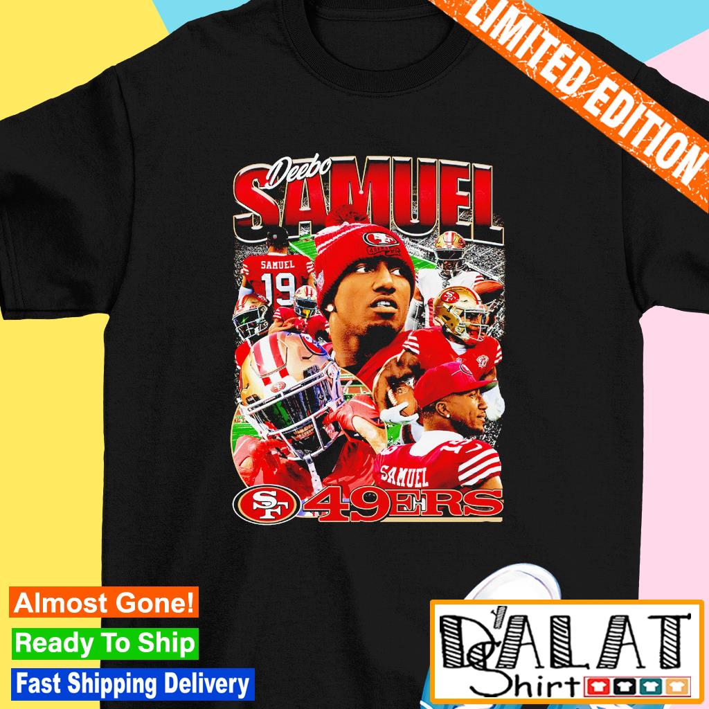 49ers DEEBO Samuel Premium T Shirt in Mens Sizes S-3XL in 