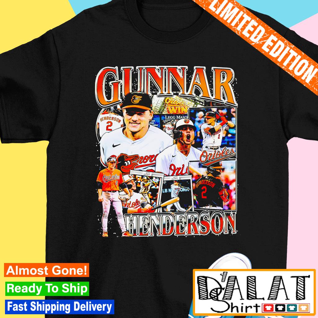 Gunnar Henderson Baltimore Cartoon Baseball Shirt, hoodie, sweater, long  sleeve and tank top