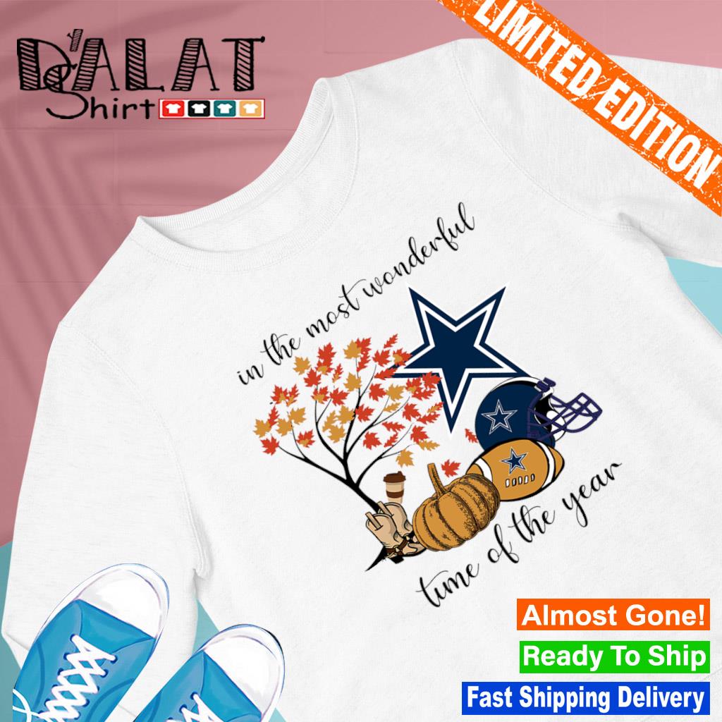 Dallas Cowboys In The Most Wonderful Time Of The Year shirt, hoodie,  sweater, long sleeve and tank top