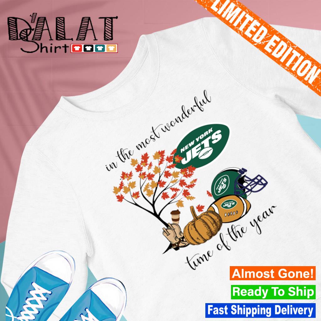 New York Jets In The Most Wonderful Time Of The Year shirt, hoodie,  sweater, long sleeve and tank top